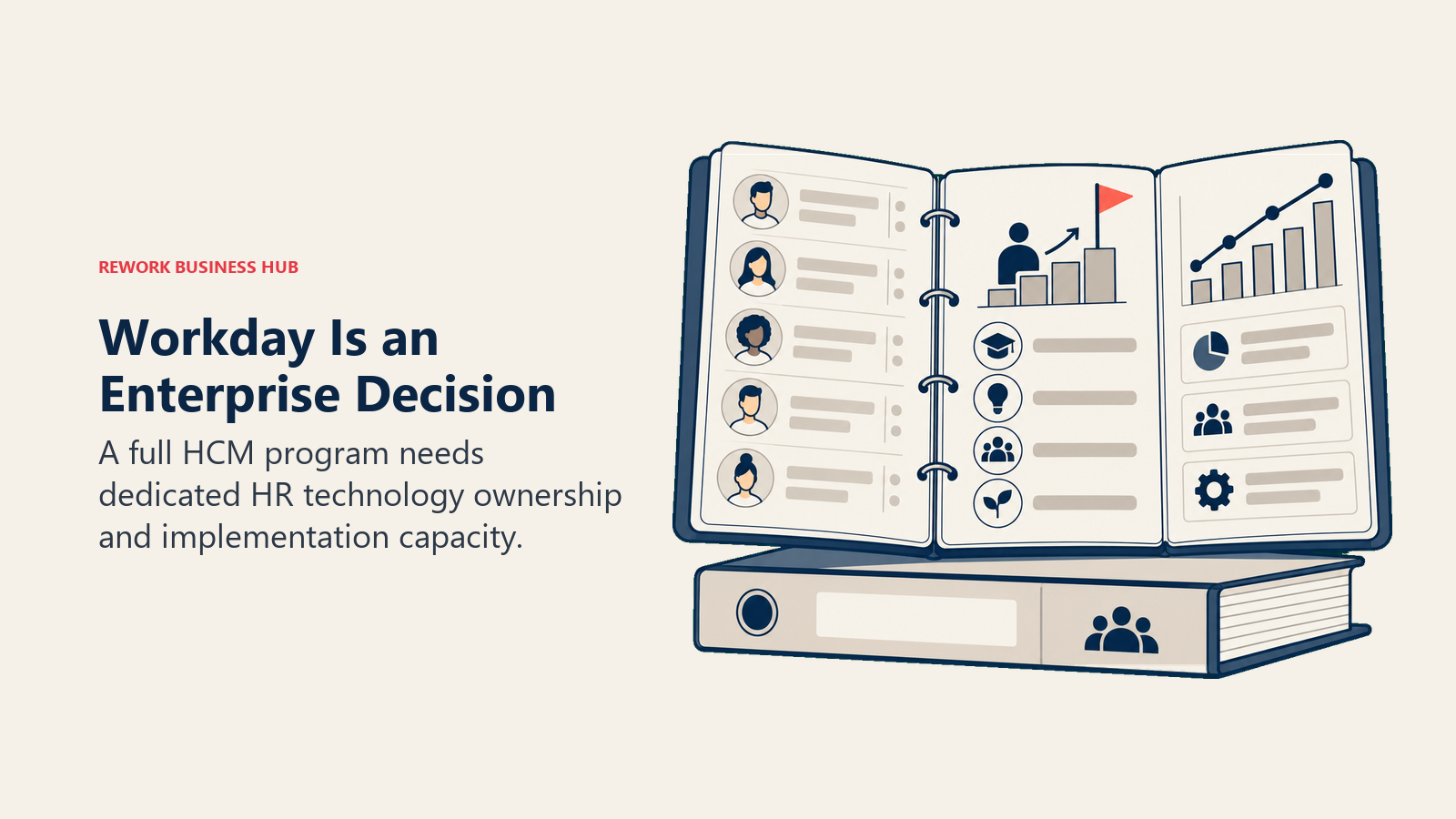 A Workday enterprise HR binder combining personnel, talent development and workforce analytics
