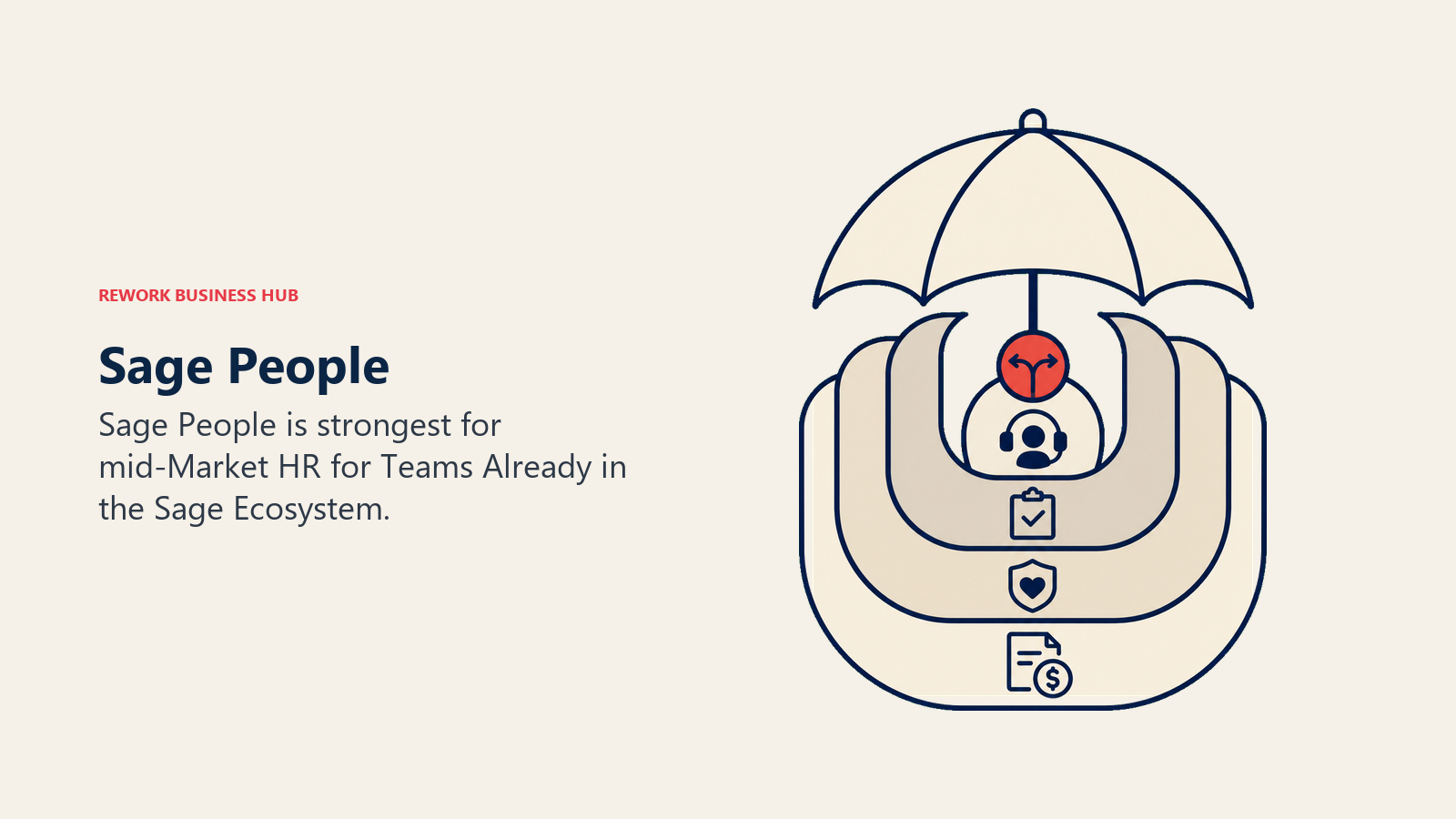 Sage People illustrated with services canopy