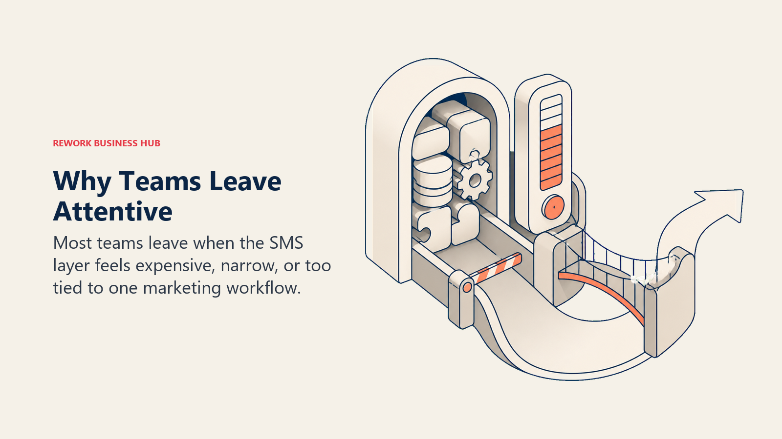 Why teams leave Attentive diagnostic visual
