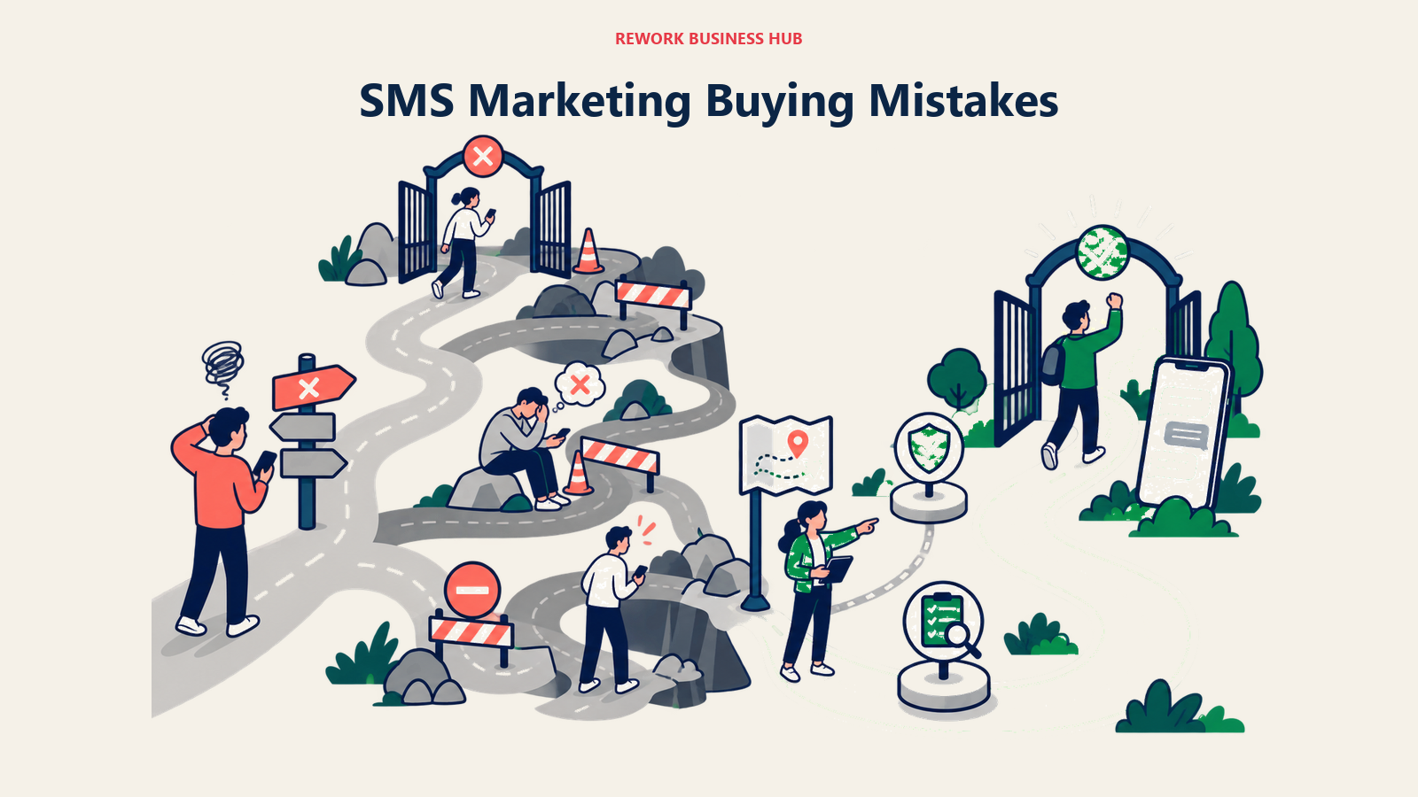 SMS Marketing Buying Mistakes visual