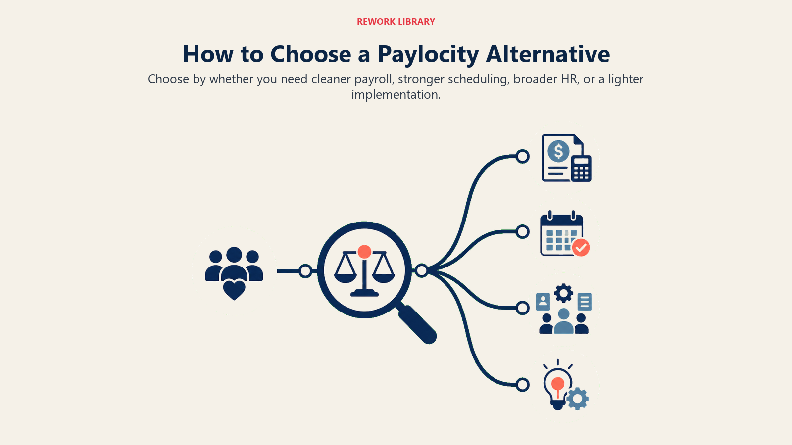 A decision path for choosing a Paylocity alternative
