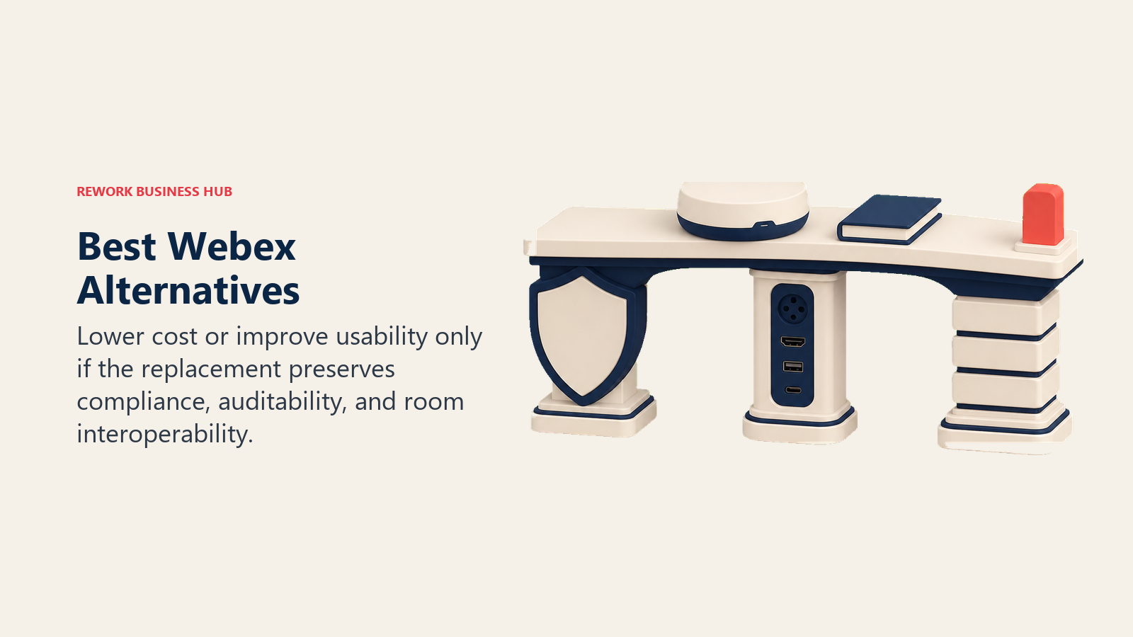 Secure migration bridge preserving compliance, audit records, and conference-room hardware