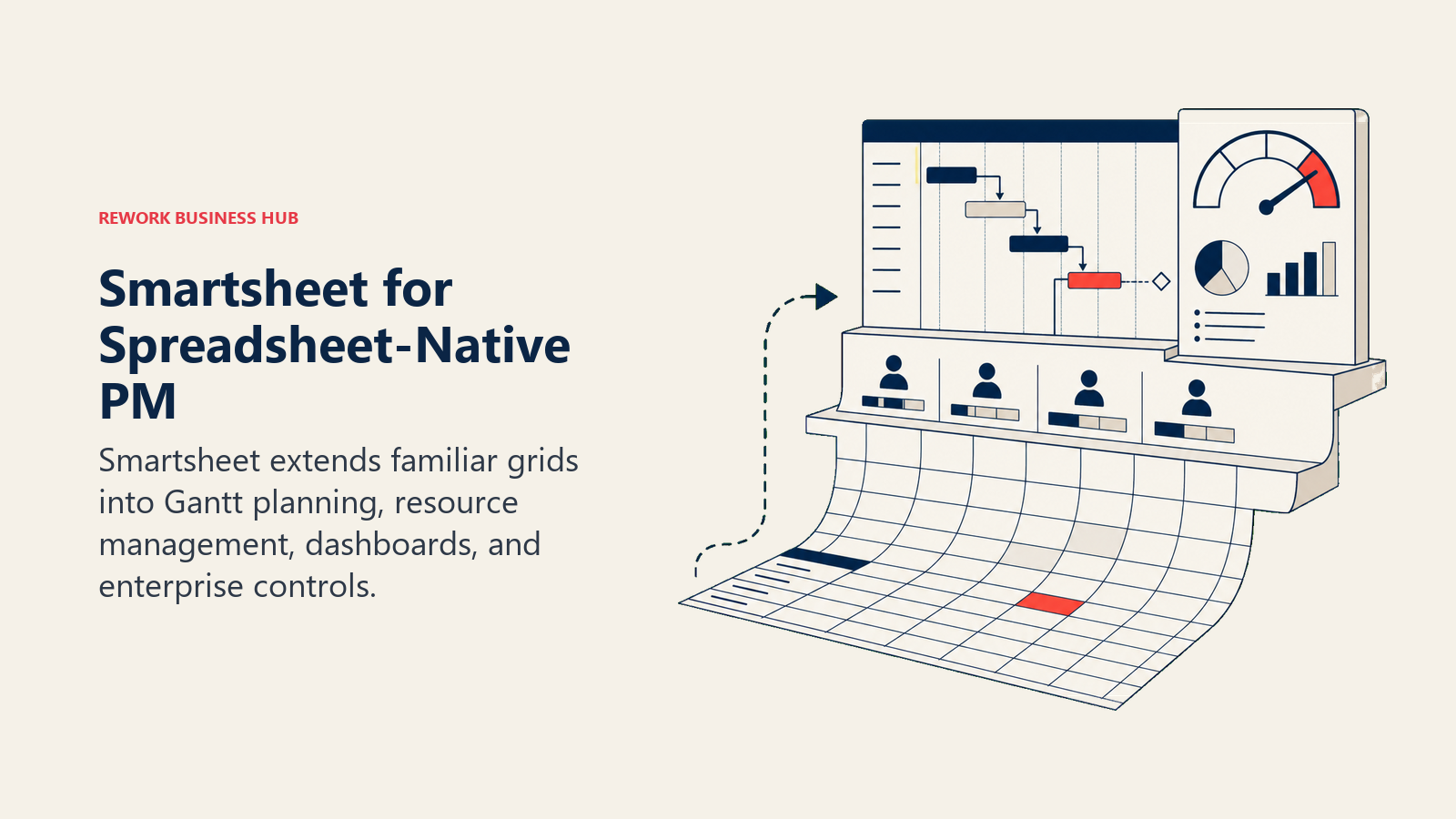 Smartsheet for Spreadsheet-Native PM: spreadsheet program stack