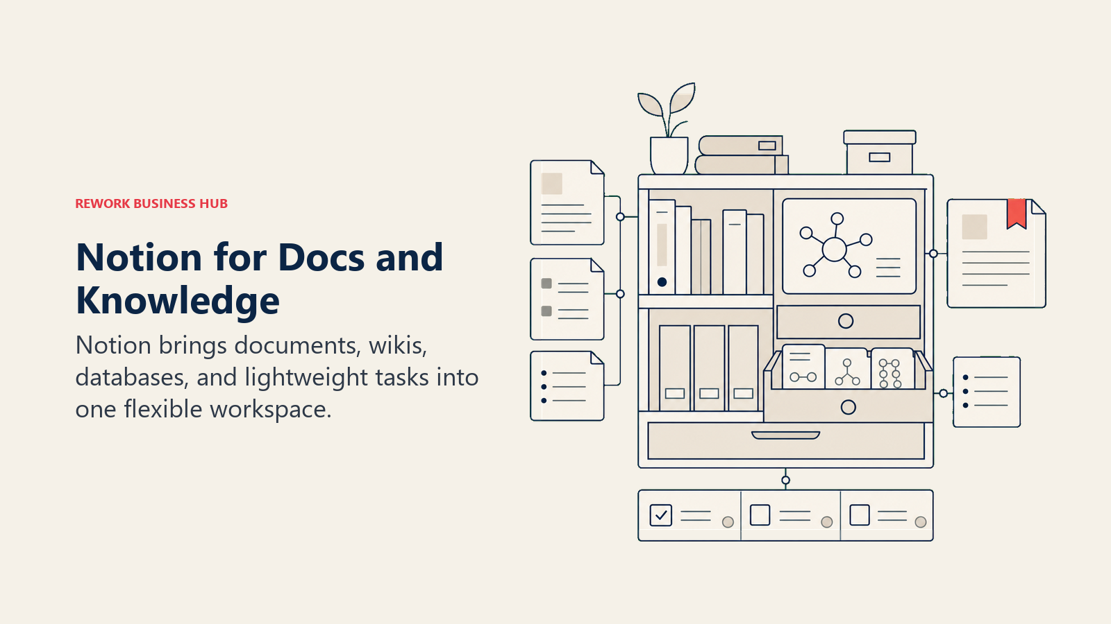 Notion for Docs and Knowledge: docs-first knowledge cabinet