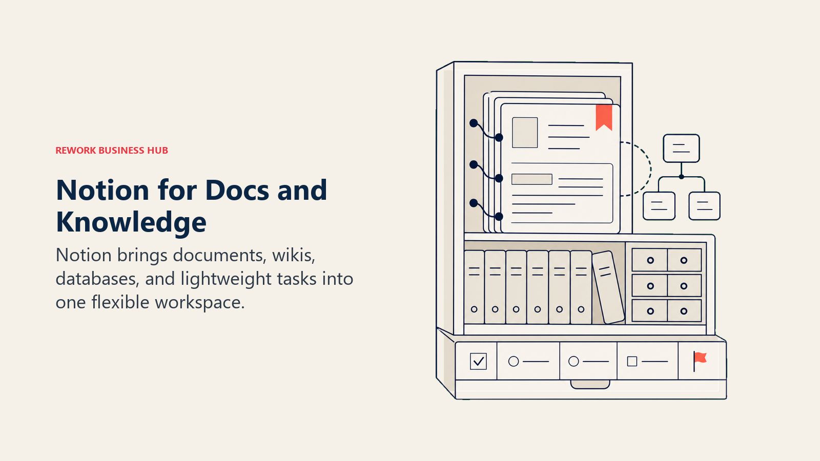 Notion for Docs and Knowledge: docs-first knowledge cabinet