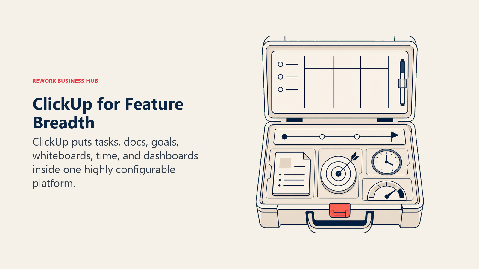 ClickUp for Feature Breadth: everything-app tool case