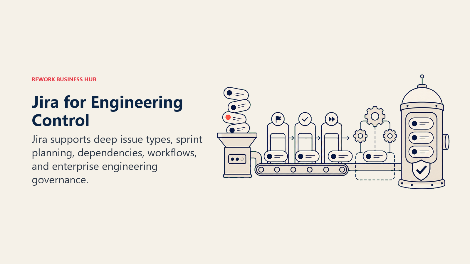 Jira for Engineering Control: engineering workflow engine