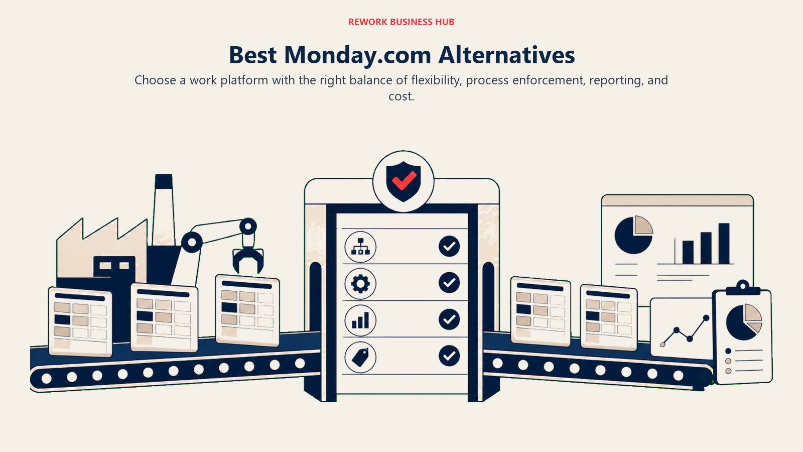 Best Monday.com Alternatives: work OS governance gate