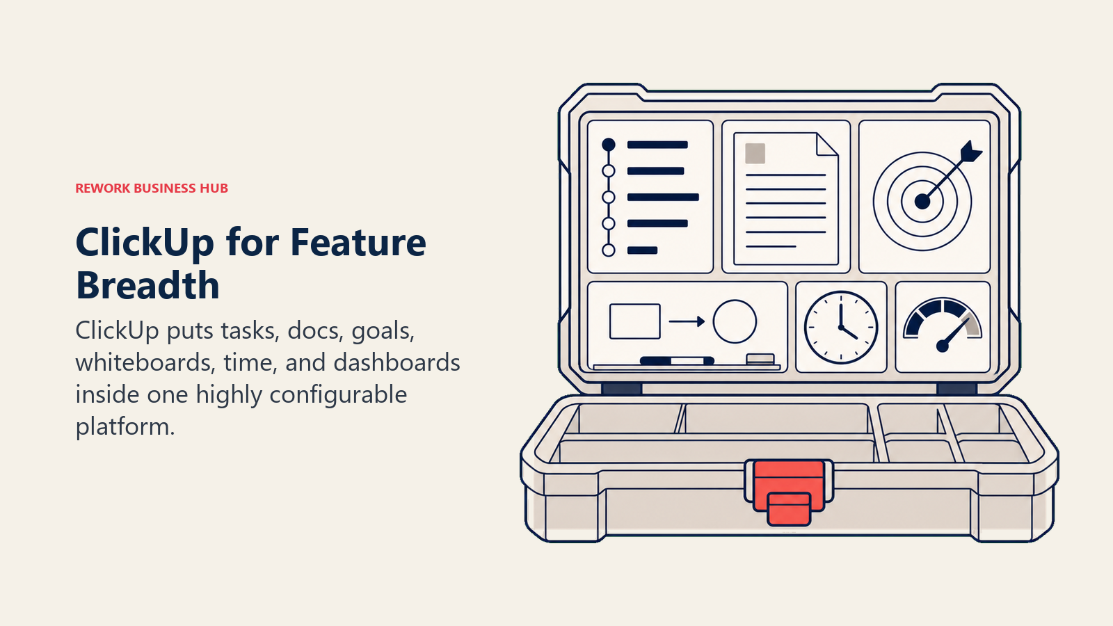 ClickUp for Feature Breadth: everything-app tool case