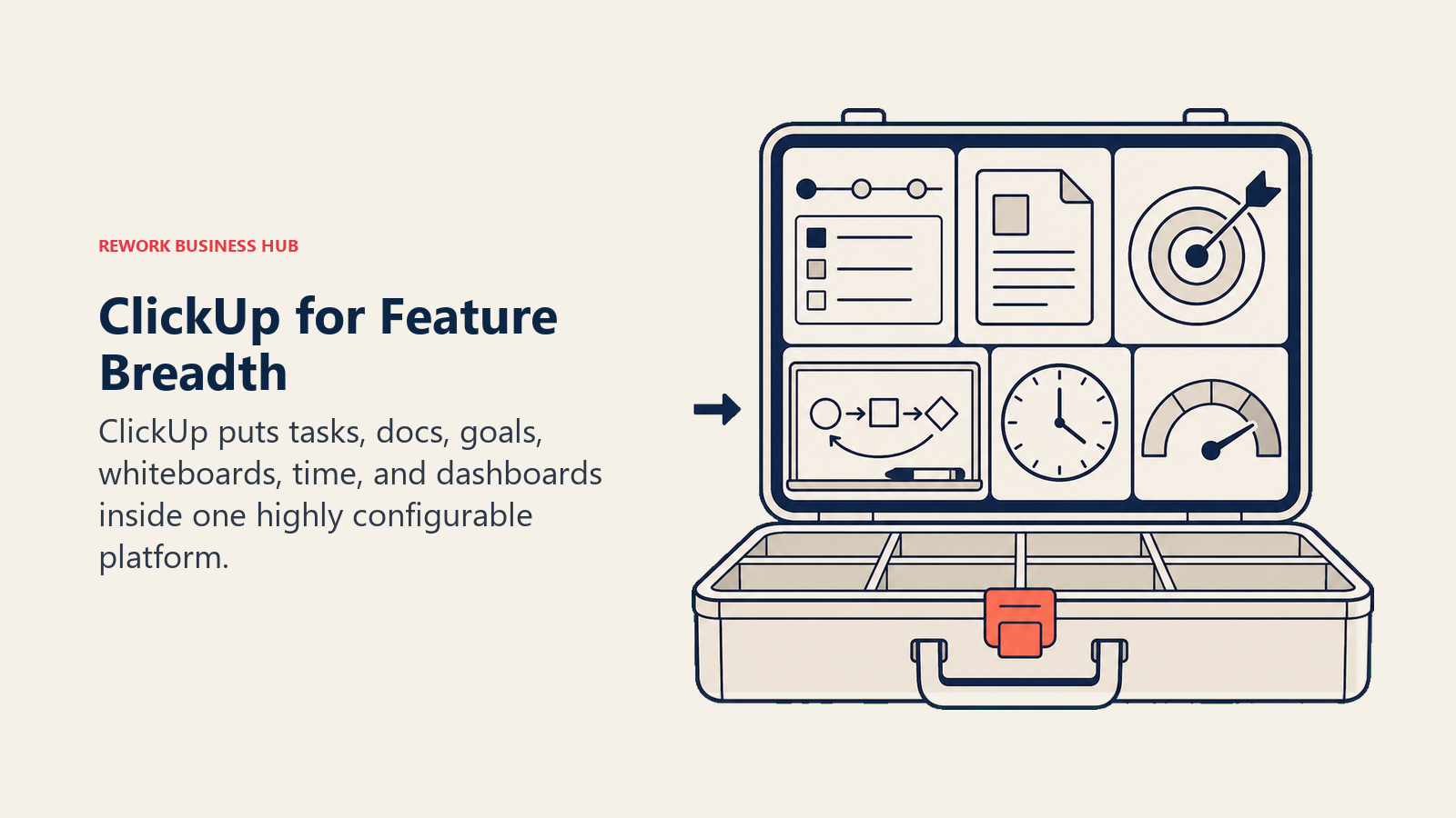 ClickUp for Feature Breadth: everything-app tool case