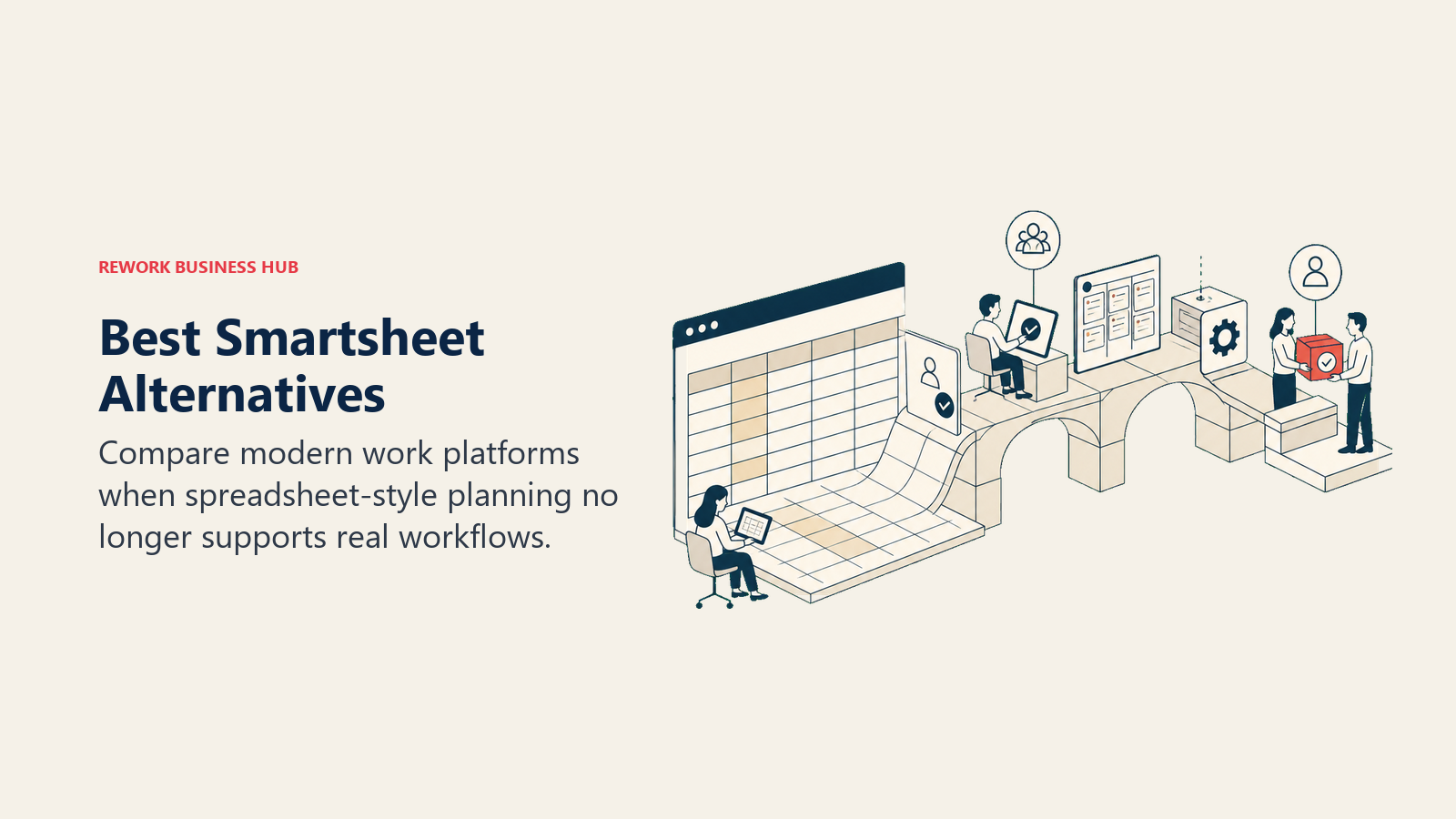 Best Smartsheet Alternatives: spreadsheet-to-workflow bridge