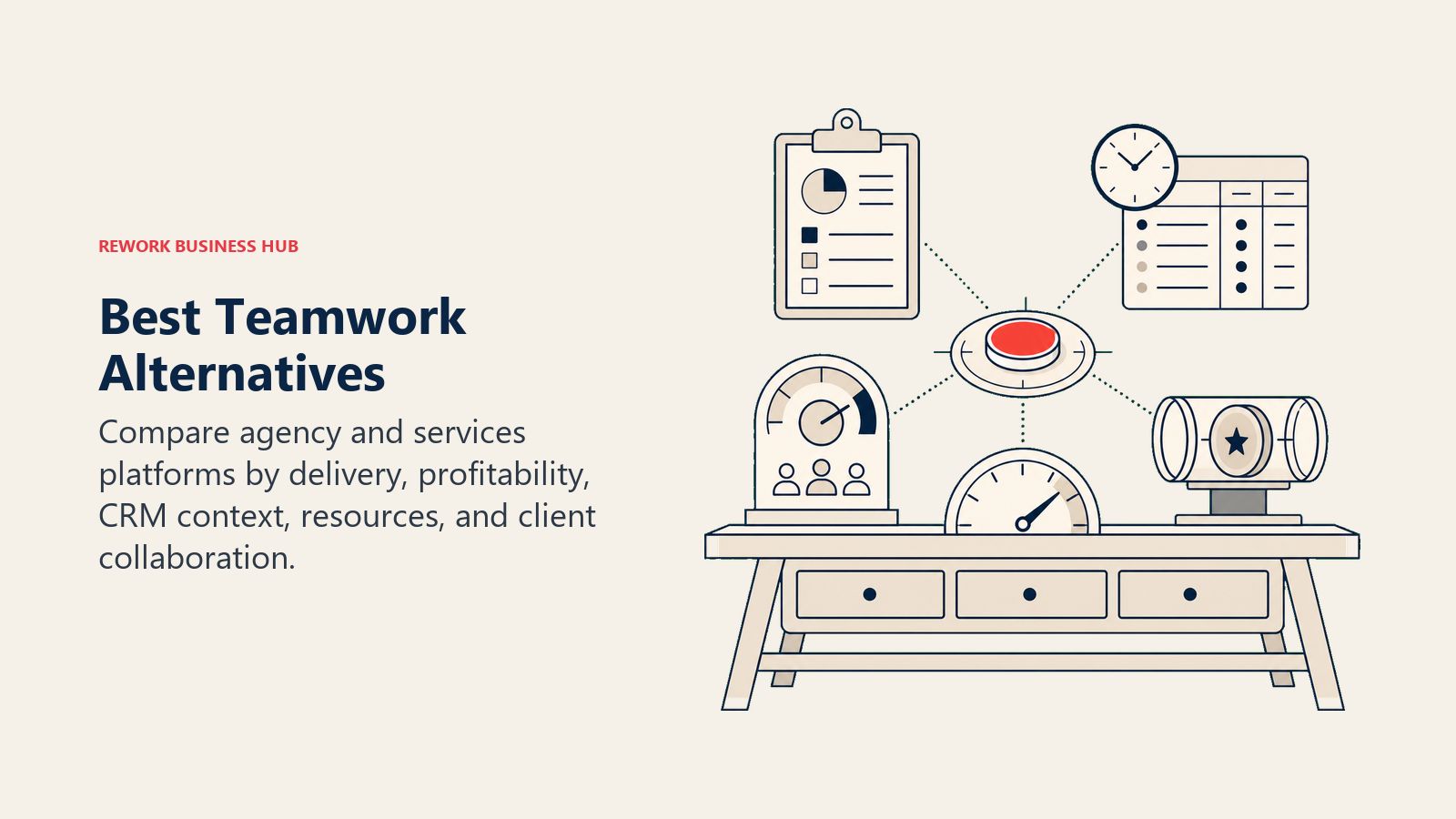 Best Teamwork Alternatives: agency delivery workbench