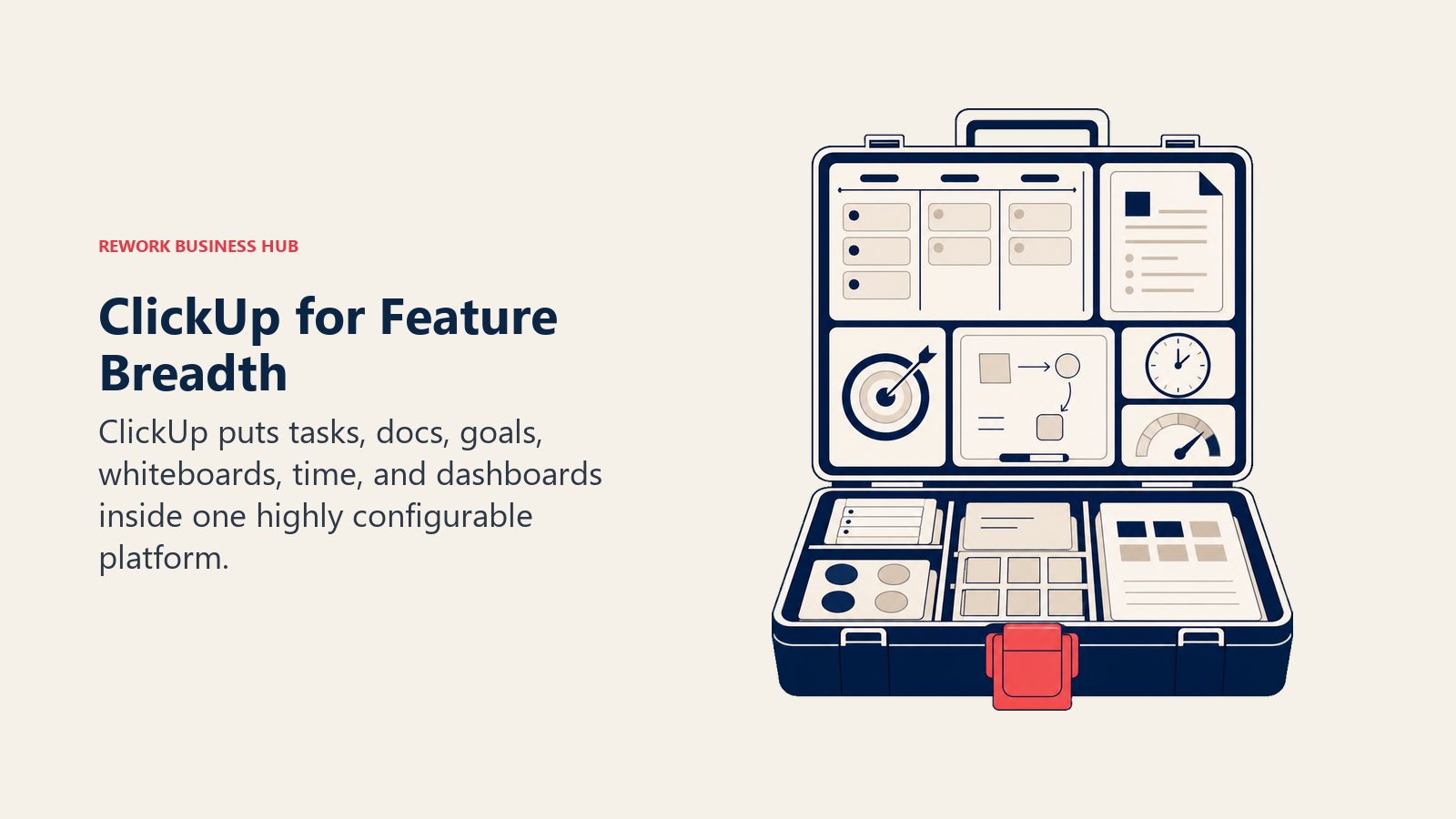 ClickUp for Feature Breadth: everything-app tool case