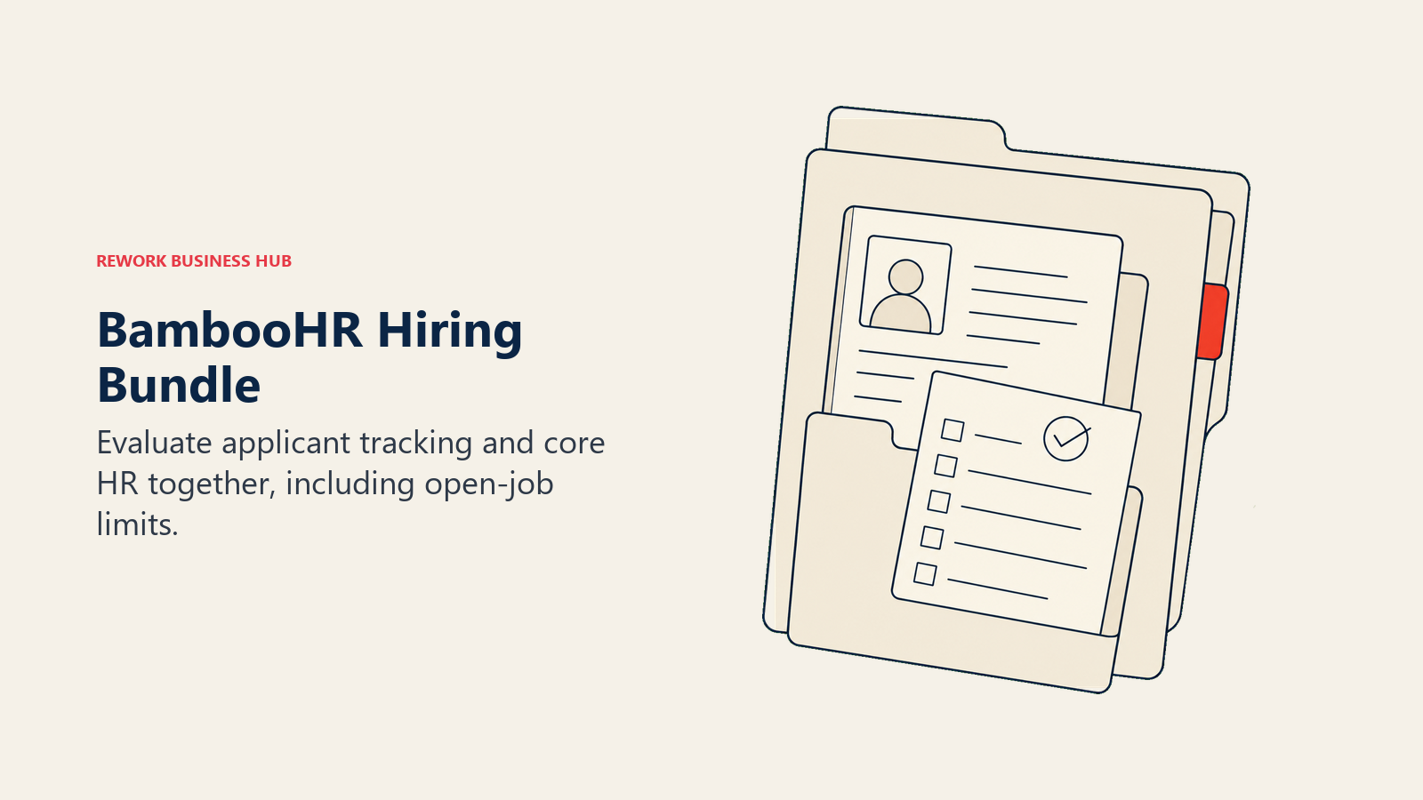 Applicant file nested inside a broader HR folder for BambooHR.