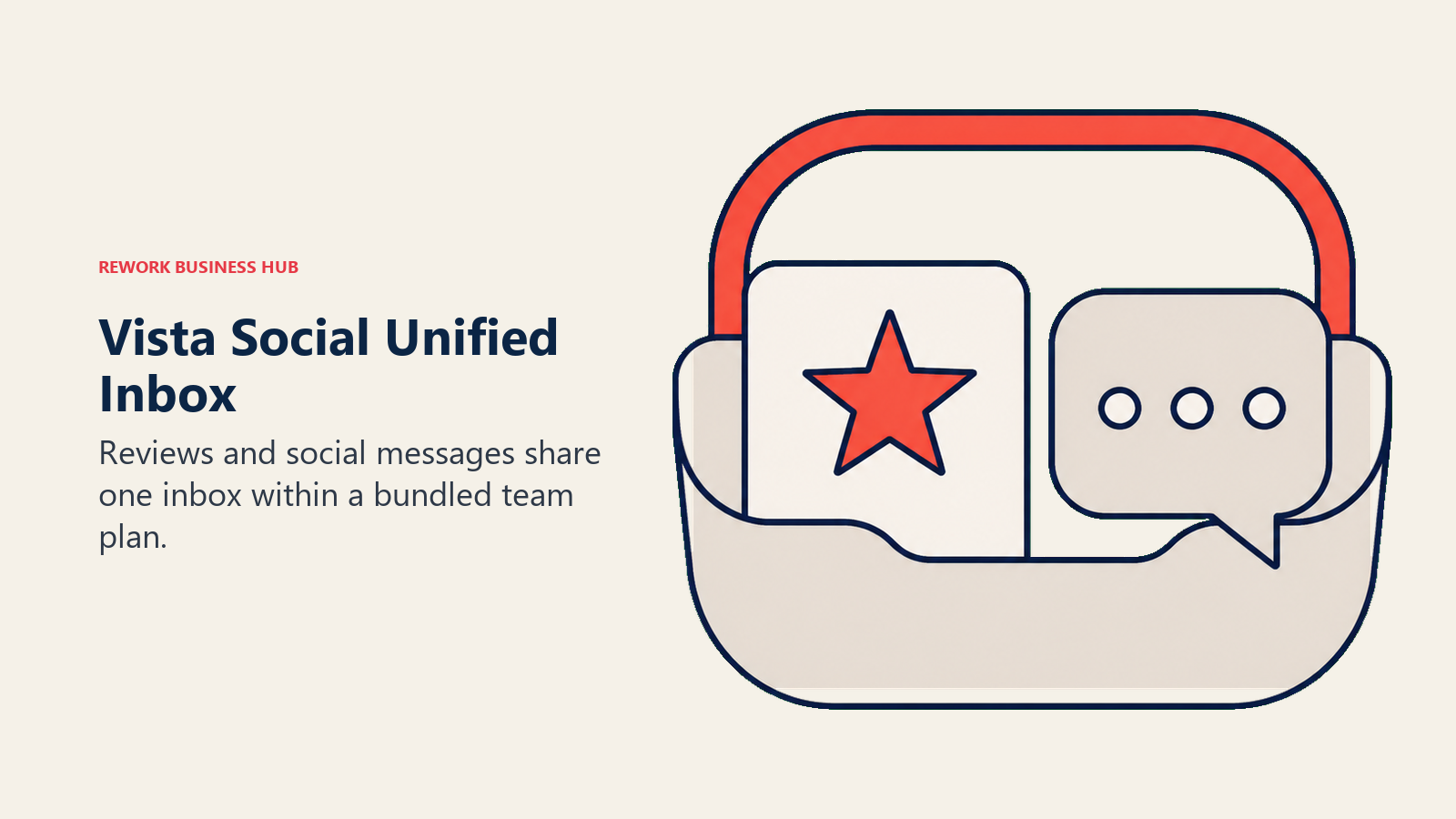 Vista Social Unified Inbox shown with review inbox