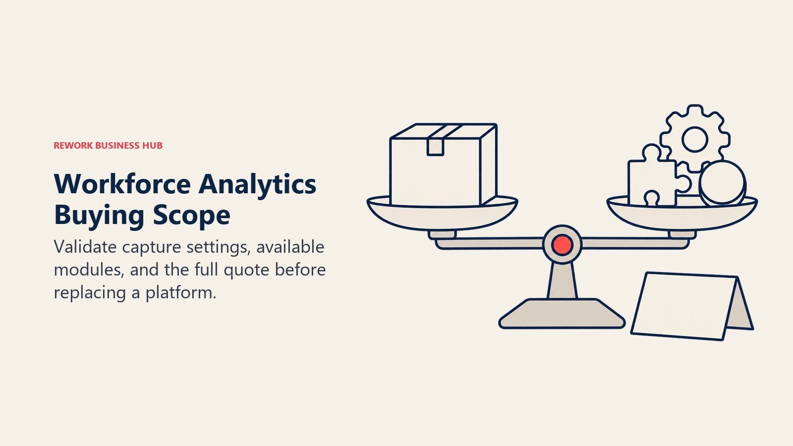 Workforce Analytics Buying Scope illustrated by base scope balance